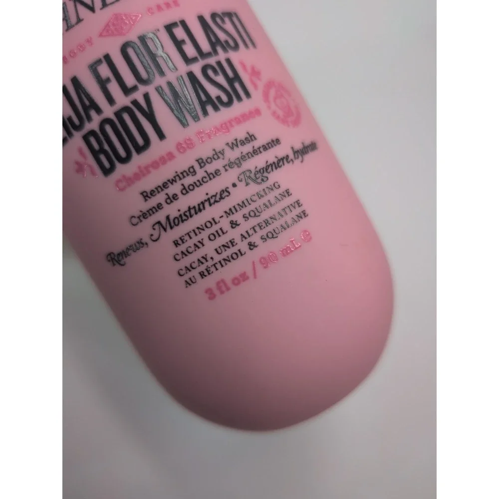 NEW LOT 2☀️Sol De Janeiro Brazilian Play Beija Flor Elasti Body Wash Gel 3oz/90m